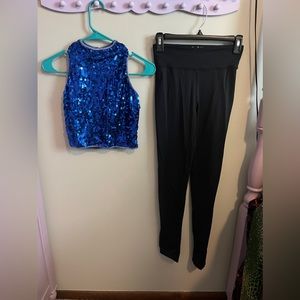 Balera adult small top and stretch pant